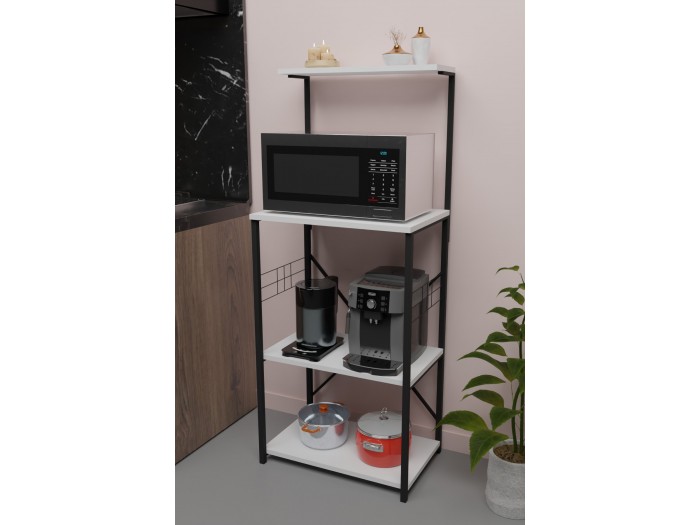 Помощен шкаф за кухня FD-K4LDSC (бяло)